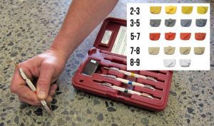 Mohs Surface Hardness Test by WerkMaster